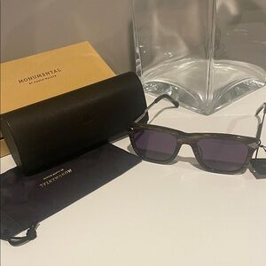 Karen Walker Sunglasses with Case